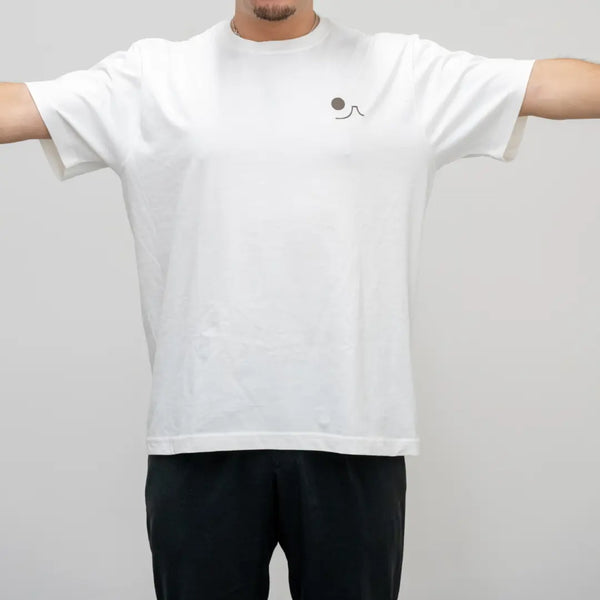 J Taste 芸者と侍の抹茶Tシャツ ホワイト