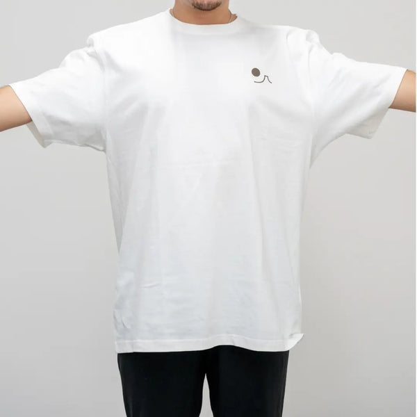 J Taste 芸者と侍の抹茶Tシャツ ホワイト