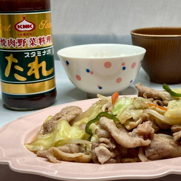 KNK スタミナ源タレ BBQ バーベキューソース 390ml