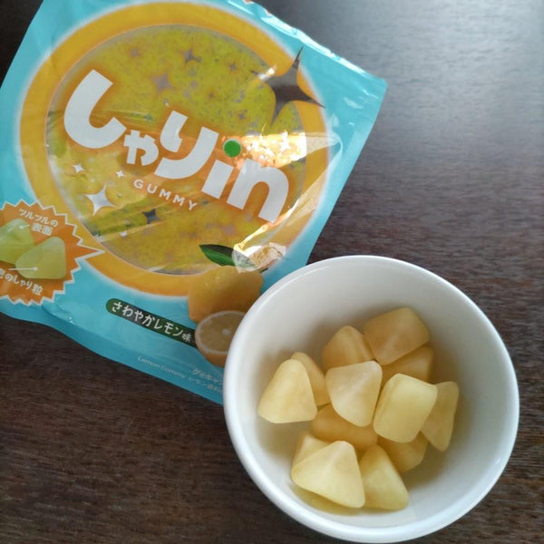 カバヤ レモングミ さわやかなグミキャンディ クランチーピース入り 52g