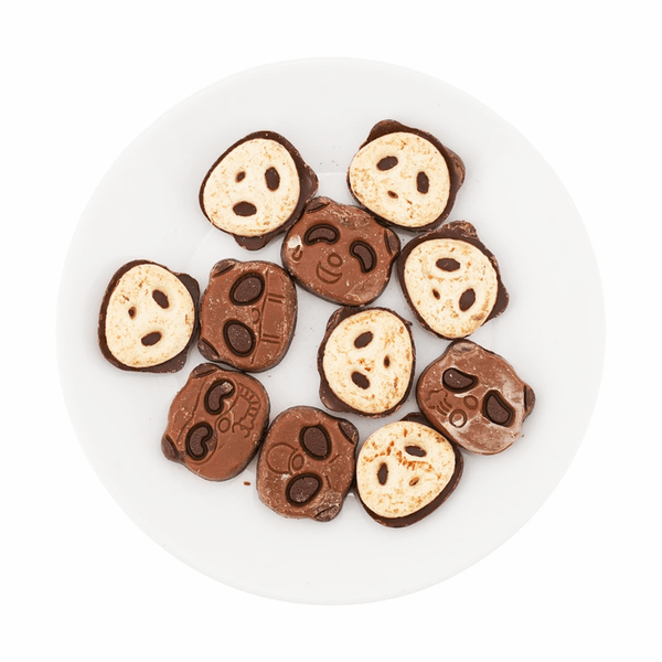 カバヤ サクサクパンダ ミルク＆ダークチョコレートクッキー 47g (3個入)