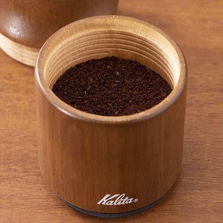 カリタ 手動コーヒーグラインダー ヴィンテージ 木製コーヒーミル KH-10