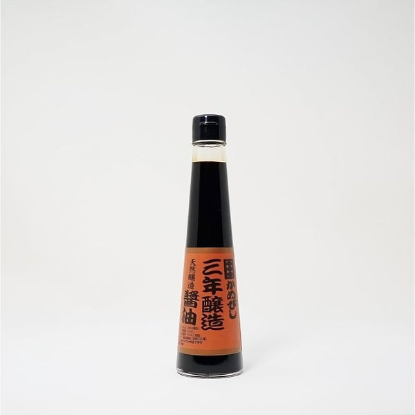 かめびし醤油 3年熟成再仕込み醤油 200ml