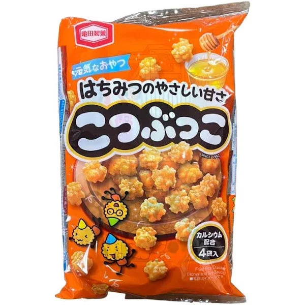 亀田 こつぶっこ 甘みつ揚げせんべい 110g (3個入り)