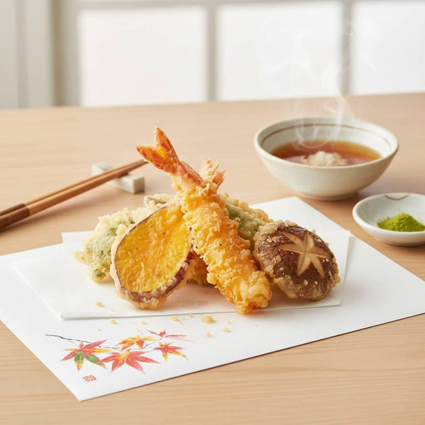 上磯紅葉 天ぷら紙 和紙 耐油紙 100枚