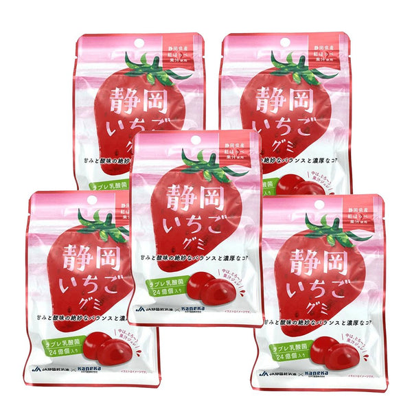 カネカ ジューシージャパニーズストロベリーグミ 40g (5個入り)