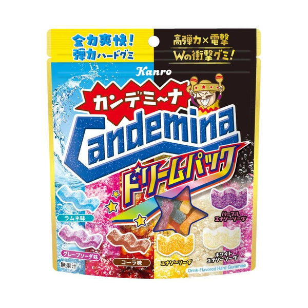 カンロ キャンデミーナ ドリームグミ 6種のソーダ味 グミキャンディ 152g