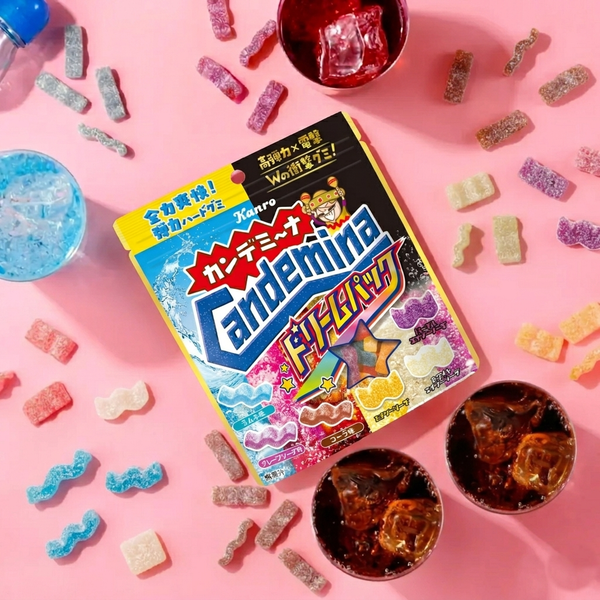 カンロ キャンデミーナ ドリームグミ 6種のソーダ味 グミキャンディ 152g