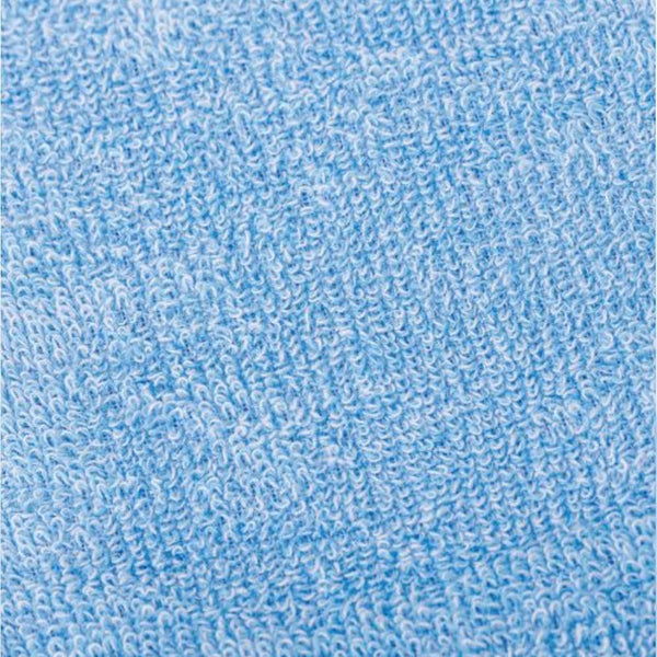 カワック 速乾吸水ソフトフェイスタオル ブルー 34×80cm