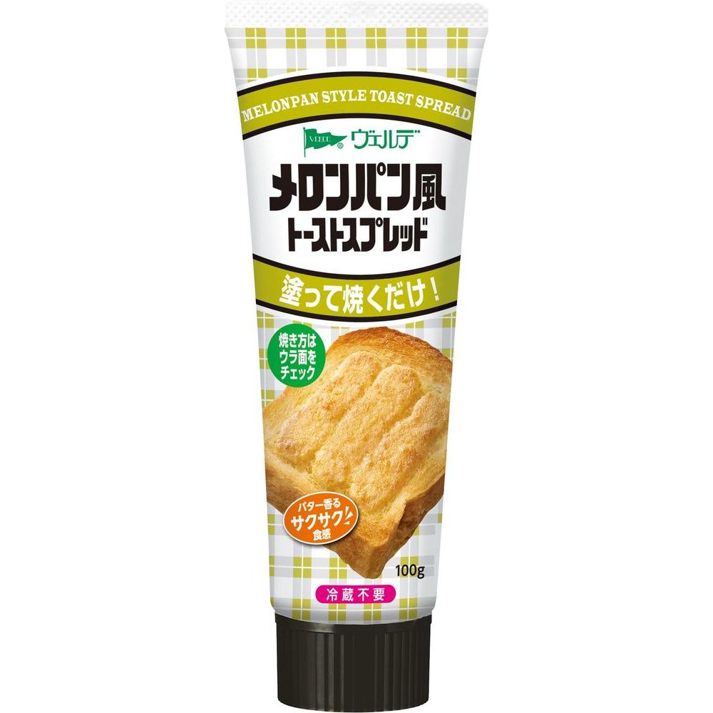 ヴェルデメロンパンホイップ メロンパントーストスプレッド 100g
