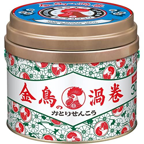 キンチョー蚊取り線香 天然虫よけバーナー 30本入り