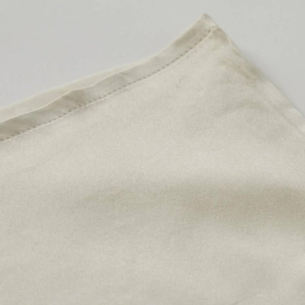 絹屋 優しいシルク枕カバー 髪保護用 オフホワイト 45 x 55cm