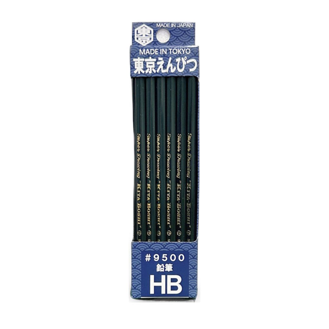 北星 東京鉛筆 HB 9500 筆記用・描画用 12本