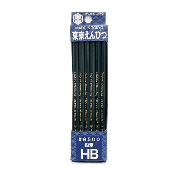 北星 東京鉛筆 HB 9500 筆記用・描画用 12本