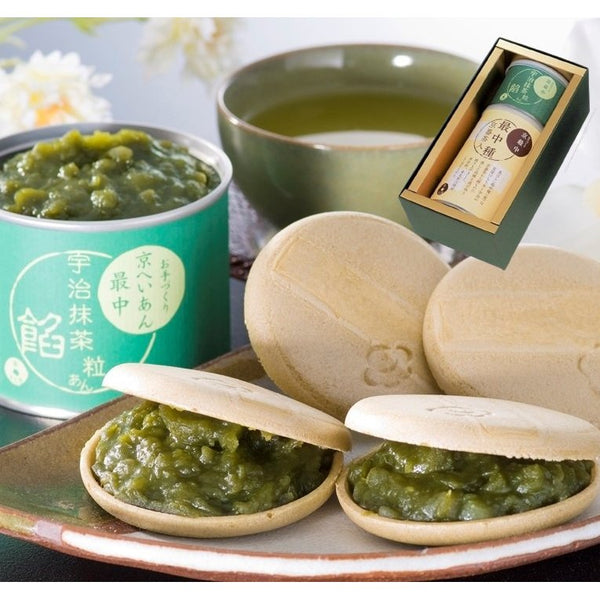 清泉もなかウエハース 宇治抹茶あずきペースト和菓子作りセット