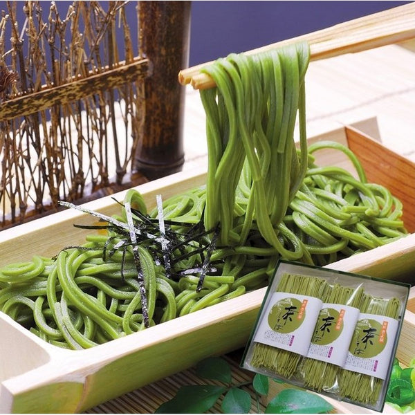 清泉 宇治抹茶 本格緑茶そば 6食