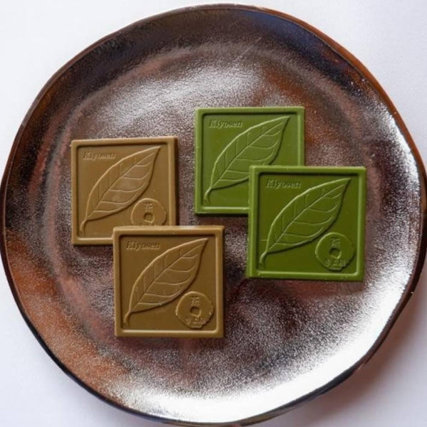 清泉 宇治抹茶・ほうじ茶チョコレート箱入り8点セット