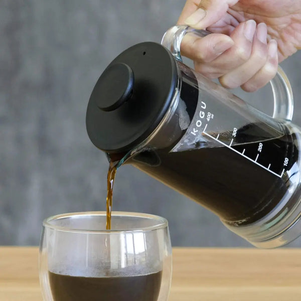 Kogu 割れにくいフレンチプレス 耐久性に優れたコーヒーメーカー