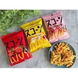 湖池屋 スコーンBBQ バーベキューコーンパフスナック 73g（3袋入り）