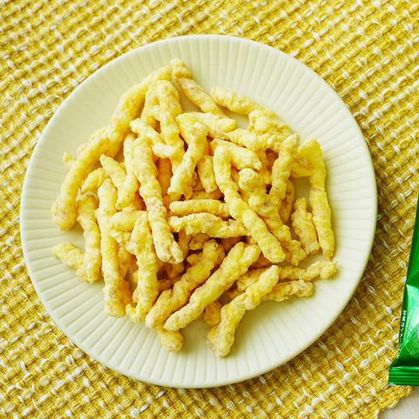 湖池屋 スコーン しょうゆ味 焼きとうもろこし風味 クリスピーコーンパフ 73g (3個パック)