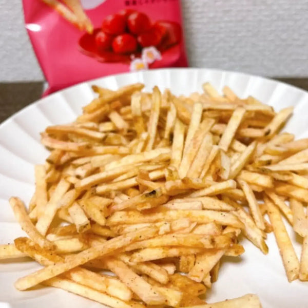 湖池屋 スティック すっぱムーチョ 梅味ポテトスティックチップス 34g (6個入り)