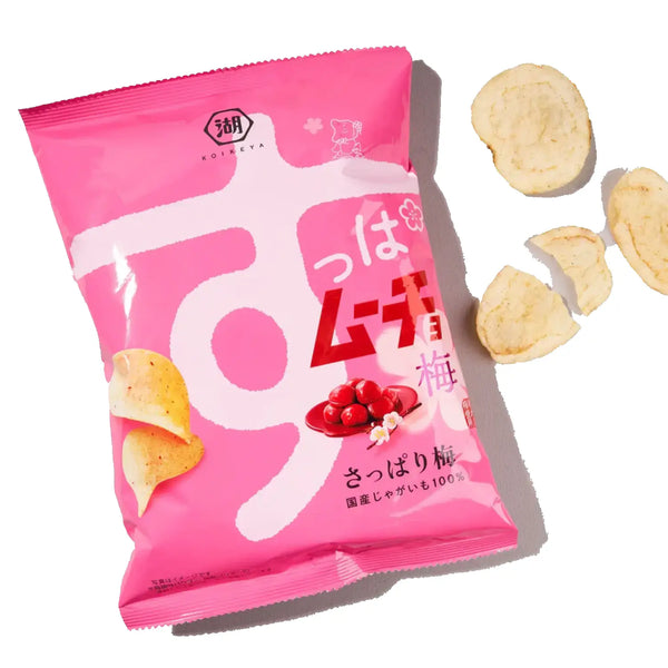 湖池屋 すっぱムーチョ 梅干しポテトチップス 55g（3個入り）