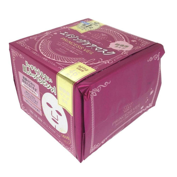 コーセー クリアターン プリンセスヴェール リンクルケア エイジングケア フェイスマスク 46枚入り