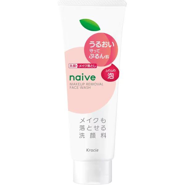 クラシエ ナイブ ピーチ フェイスウォッシュ メイク落とし 180g