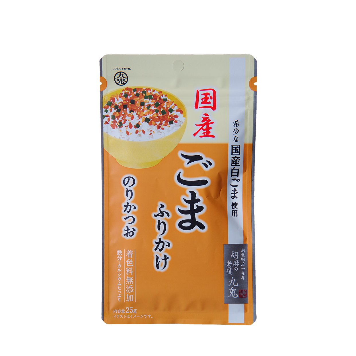 ふりかけ品 久喜 ごまかつおふりかけ 無添加万能調味料 25g