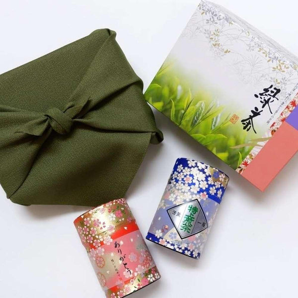 京都宇治抹茶セット 初摘み煎茶＆玉露 ギフトセット