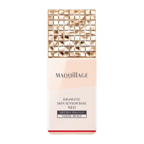 マキアージュ ドラマティックスキンセンサー メイクアップベース ヌードベージュ SPF50+ 25ml