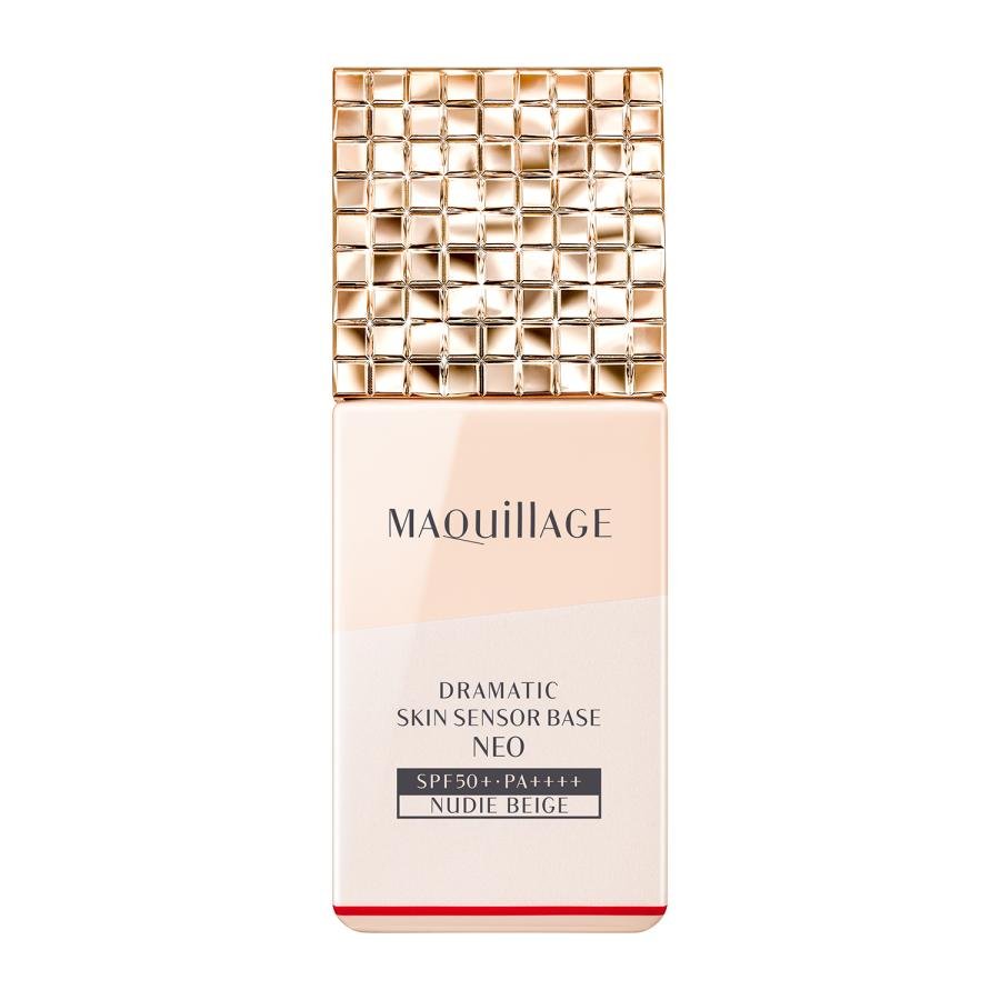 マキアージュ ドラマティックスキンセンサー メイクアップベース ヌードベージュ SPF50+ 25ml