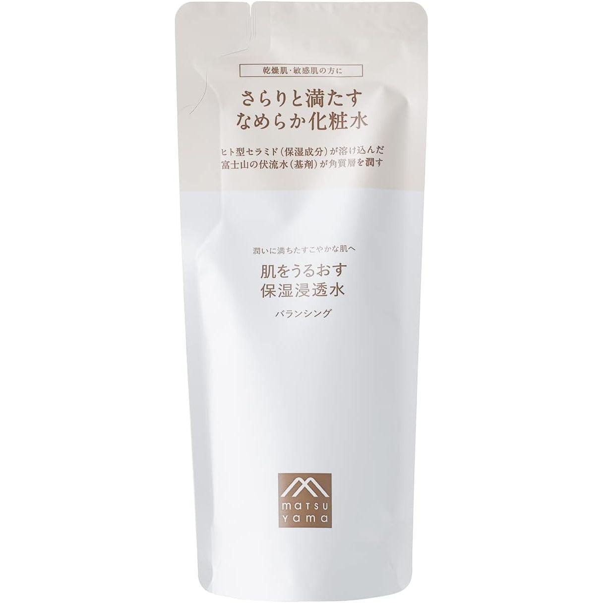 松山香る 肌うるおい保湿液 バランシングローション 詰替 110ml