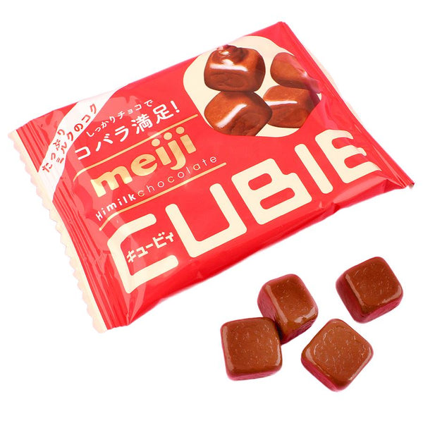 明治 ハイミルクキュービーチョコレート ミルクチョコレートキューブ 42g (10個入り)