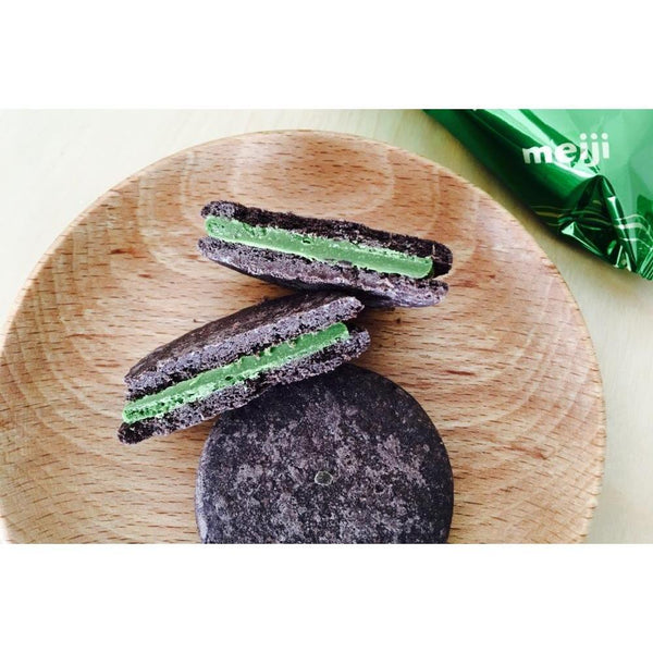 明治 濃厚抹茶チョコレートサンド 抹茶サンドクッキー（5個入り）