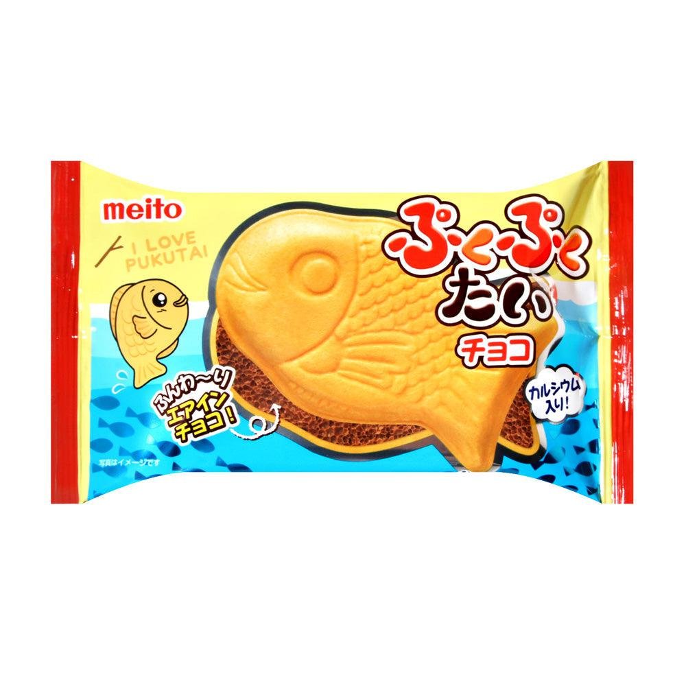 メイトー ぷくぷくたいたい焼き チョコ入りおさかな最中(10枚入)