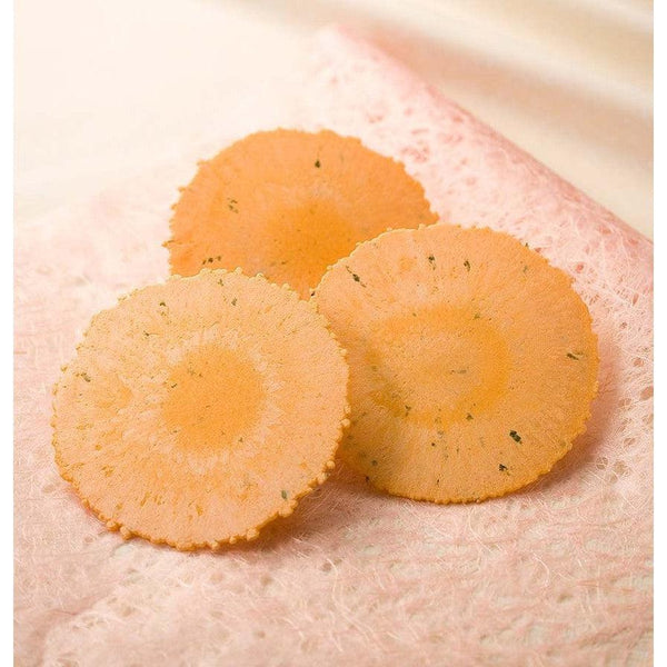 三河屋 海老みりん焼き 日本の昔ながらの海老せんべい 7枚入り（3個パック）