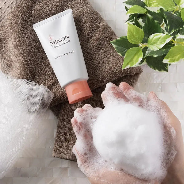 ミノン アミノモイスト クリーミィウォッシュ 洗顔フォーム 敏感肌用 100g