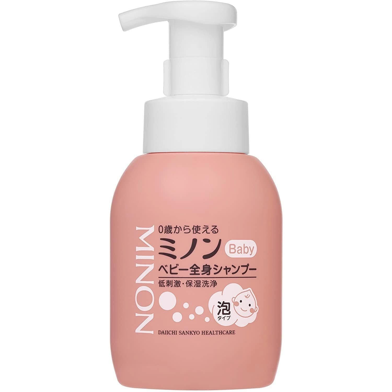ミノン ベビーシャンプー 泡ボディソープ 敏感肌用 350ml