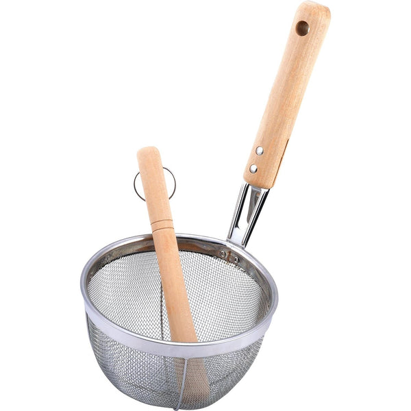 ミネックス みそこし 味噌こし＆木製マドラーセット 味噌汁用