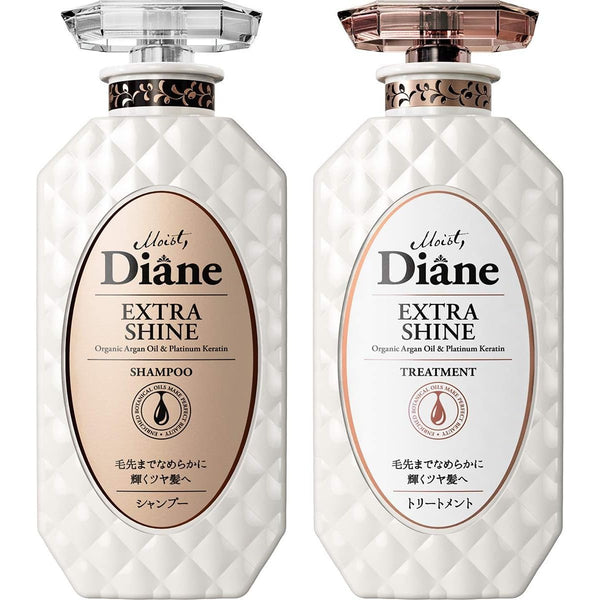 モイストダイアン シャンプー エクストラシャイン オーガニック アルガンオイル＆ケラチン 450ml