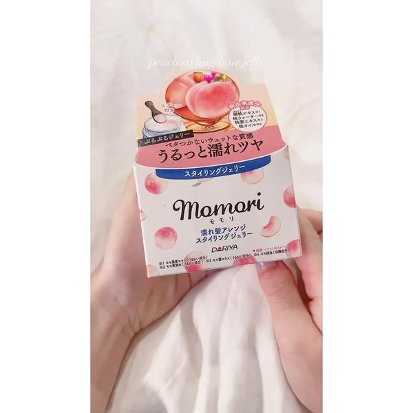 モモリ べたつかないジェリースタイリングジェル ウェットヘア用 ピーチの香り 100g