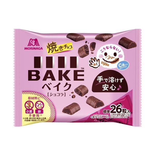 森永ベイク 一口サイズ クリスピー＆ソフトベイクドチョコレートビスケット（3個入り）