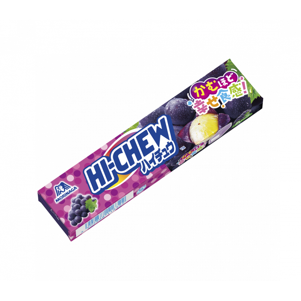 森永ハイチュウ 和風ソフトキャンディ グレープ味 12個入り（6個パック）