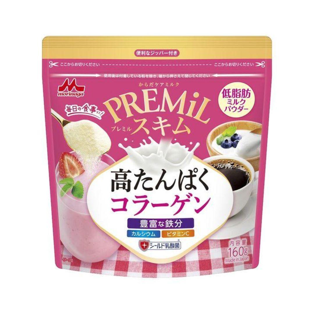 森永 低脂肪高タンパク スキムミルクコラーゲンパウダーミックス 160g