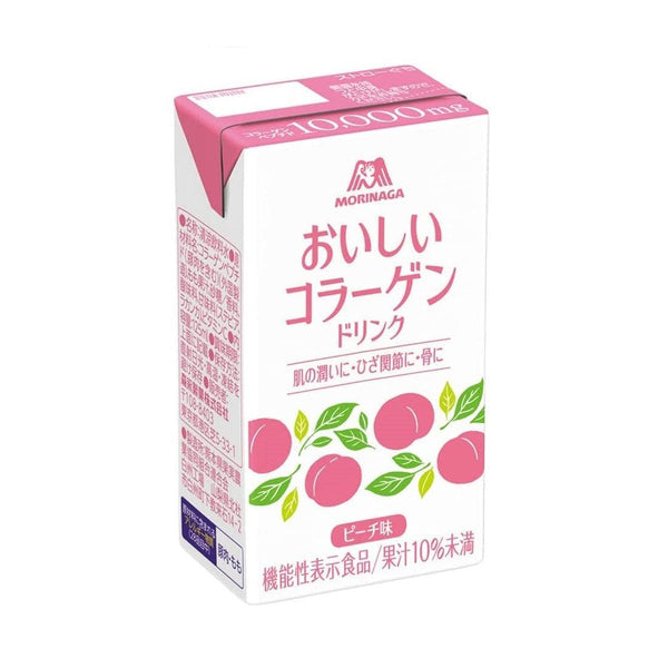 森永 おいしいコラーゲンドリンク ピーチ味（12本入り）