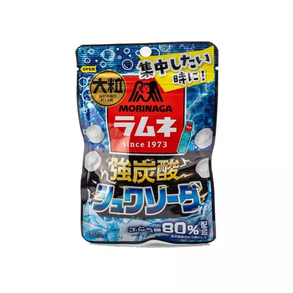 森永ラムネ 強炭酸キャンディ スパークリングソーダ味 25g