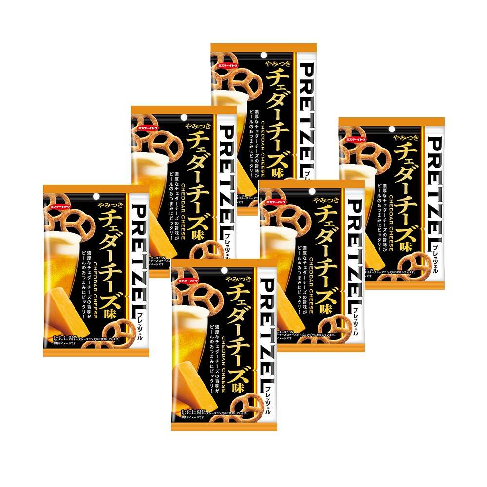 ミスターイト 全粒粉ベイクドプレッツェル チェダーチーズ味（6個入り）