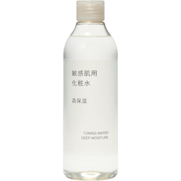 稀少❤スキンケアルーティン 敏感肌 保湿　泡なし　天然　純正品 アメリカ 無印良品 敏感肌用化粧水 ディープモイスチャー 300ml