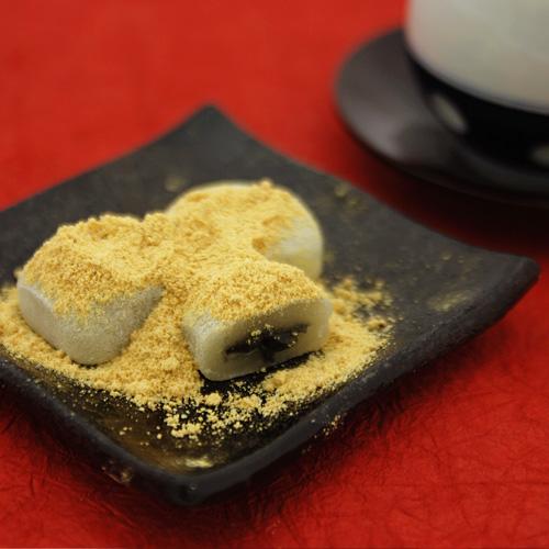 浪花屋 黒ごまときなこ餅 8個入